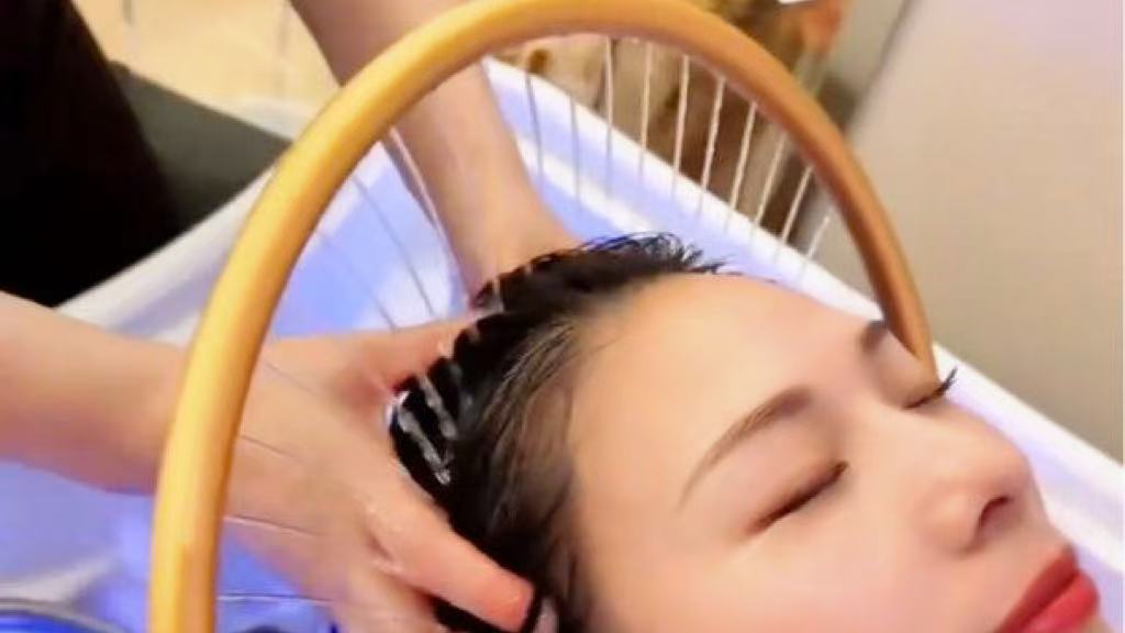 Serene head spa treatment