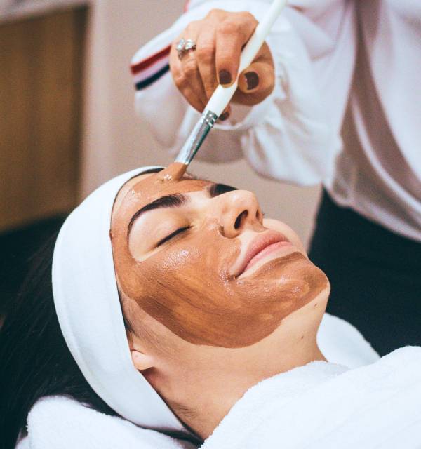 Facial treatment spa service
